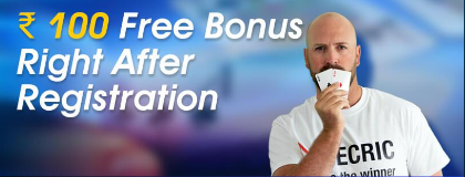 100 free bonus right after registration becric